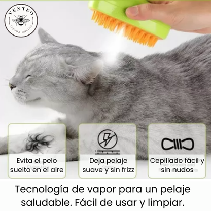 Cepillo de vapor para mascotas